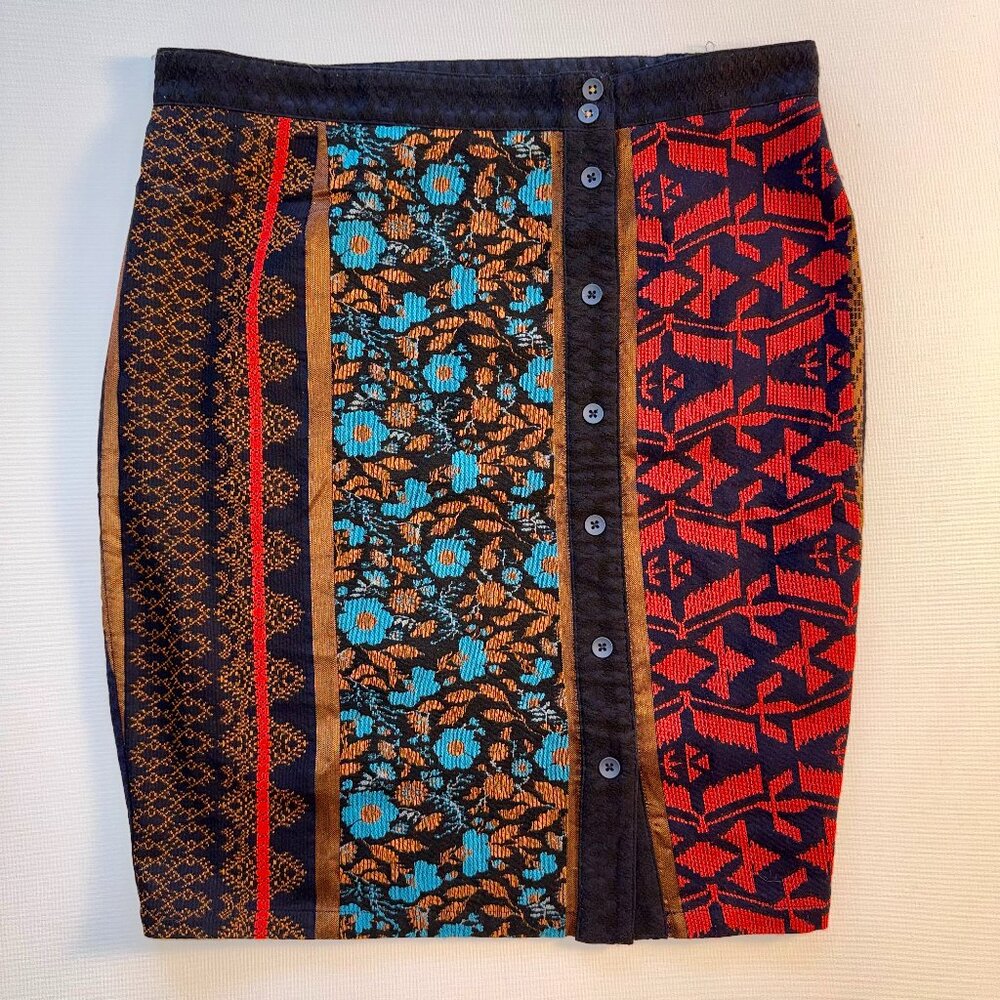 Dolan Left Coast Collection button front pencil skirt - Women's Large
